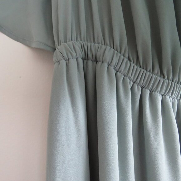 SHOW ME YOUR MUMU Hacienda Chiffon Maxi Dress Bridesmaid Wedding - Size M - Picture 8 of 14